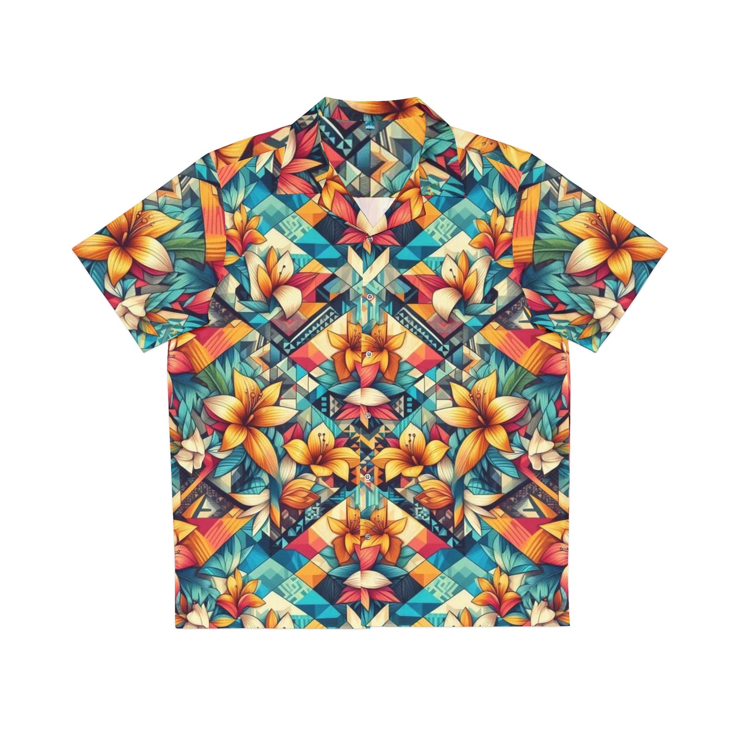 Juicy Clams Men's Hawaiian Shirt (1002)