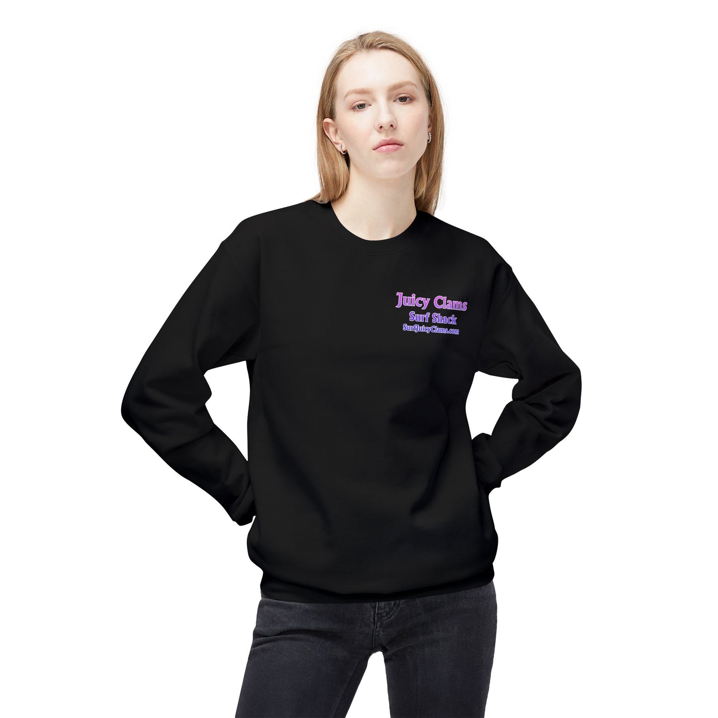 Juicy Clams Unisex Midweight Sweatshirt (D052)