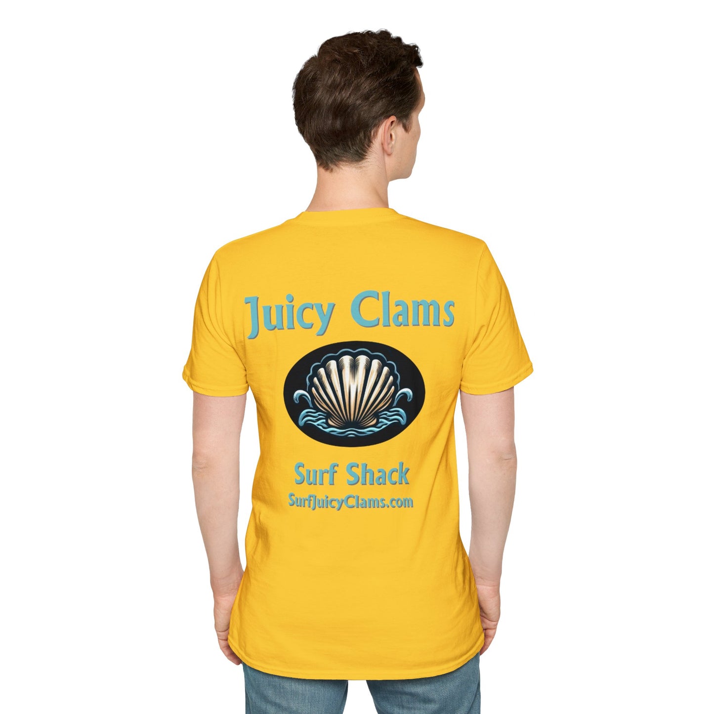 Juicy Clams Unisex Logo T-Shirt (L003)