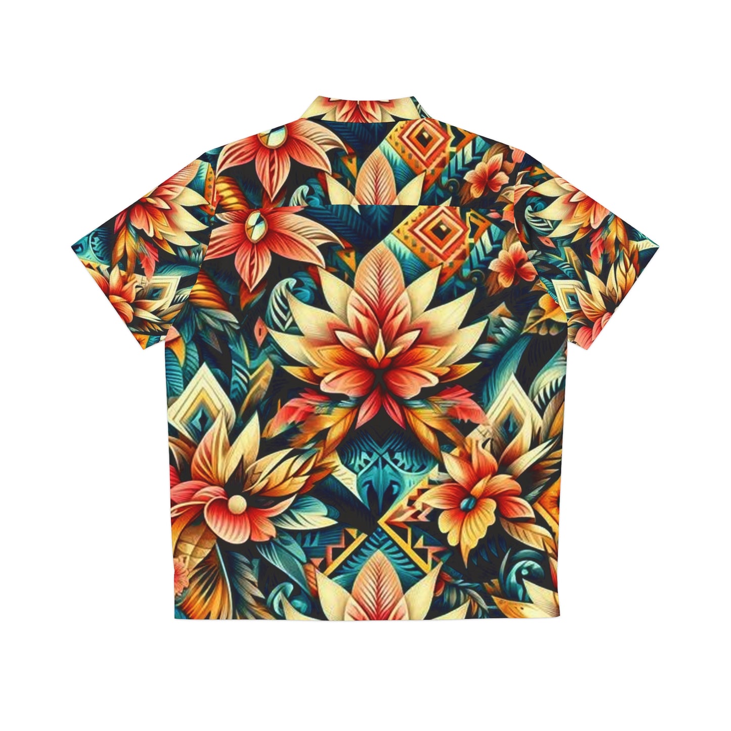 Juicy Clams Men's Hawaiian Shirt (1009)