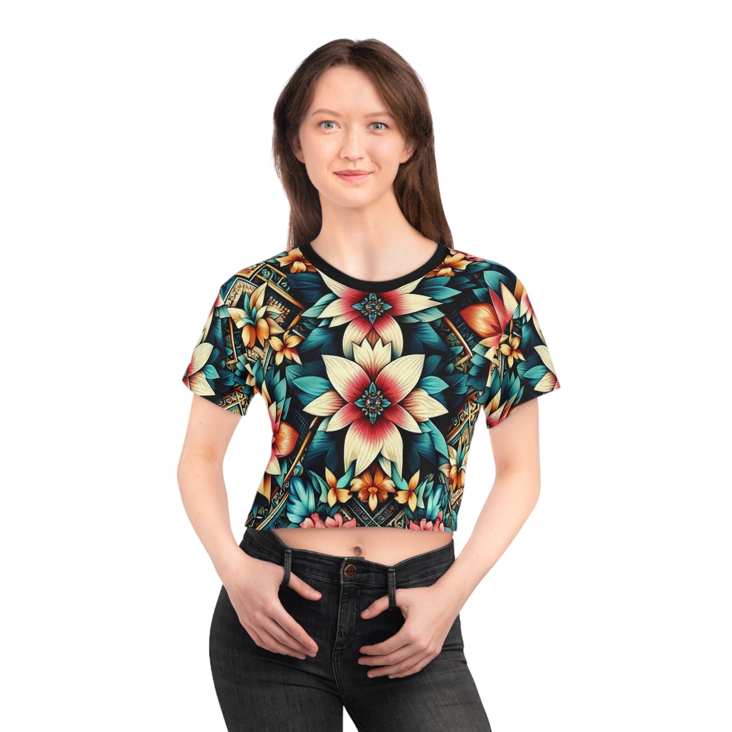 Juicy Clams Crop Top Tee (H080)