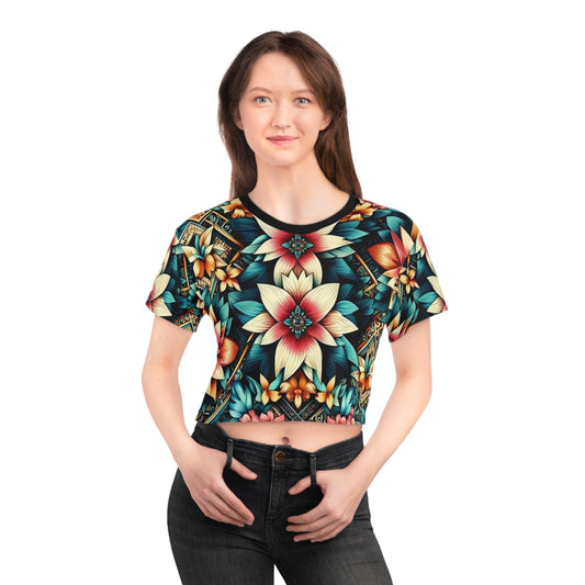 Juicy Clams Crop Top Tee (H080)