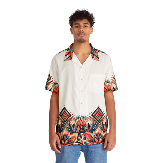 Juicy Clams Men's Hawaiian Shirt (1036)