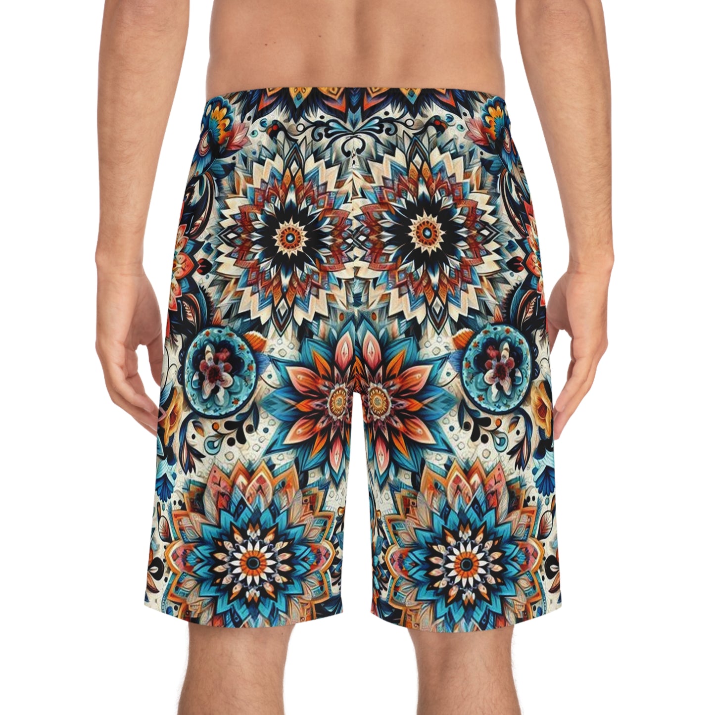 Juicy Clams Men's Board Shorts (H061)