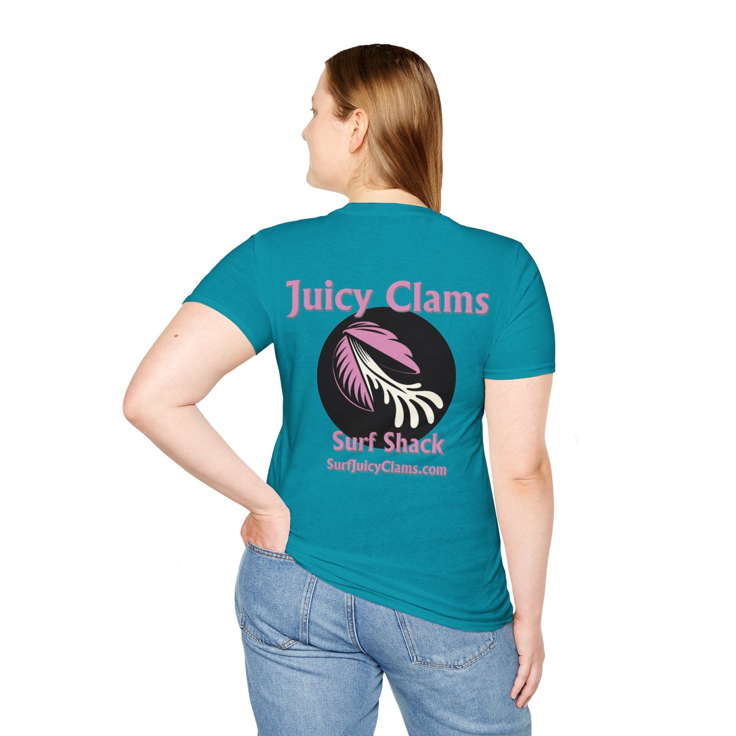 Juicy Clams Unisex Logo T-Shirt (L001)