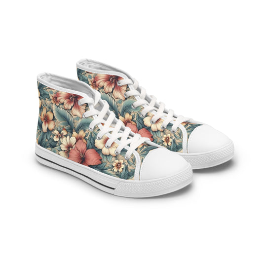Juicy Clams Women's High Top Sneakers (1096)