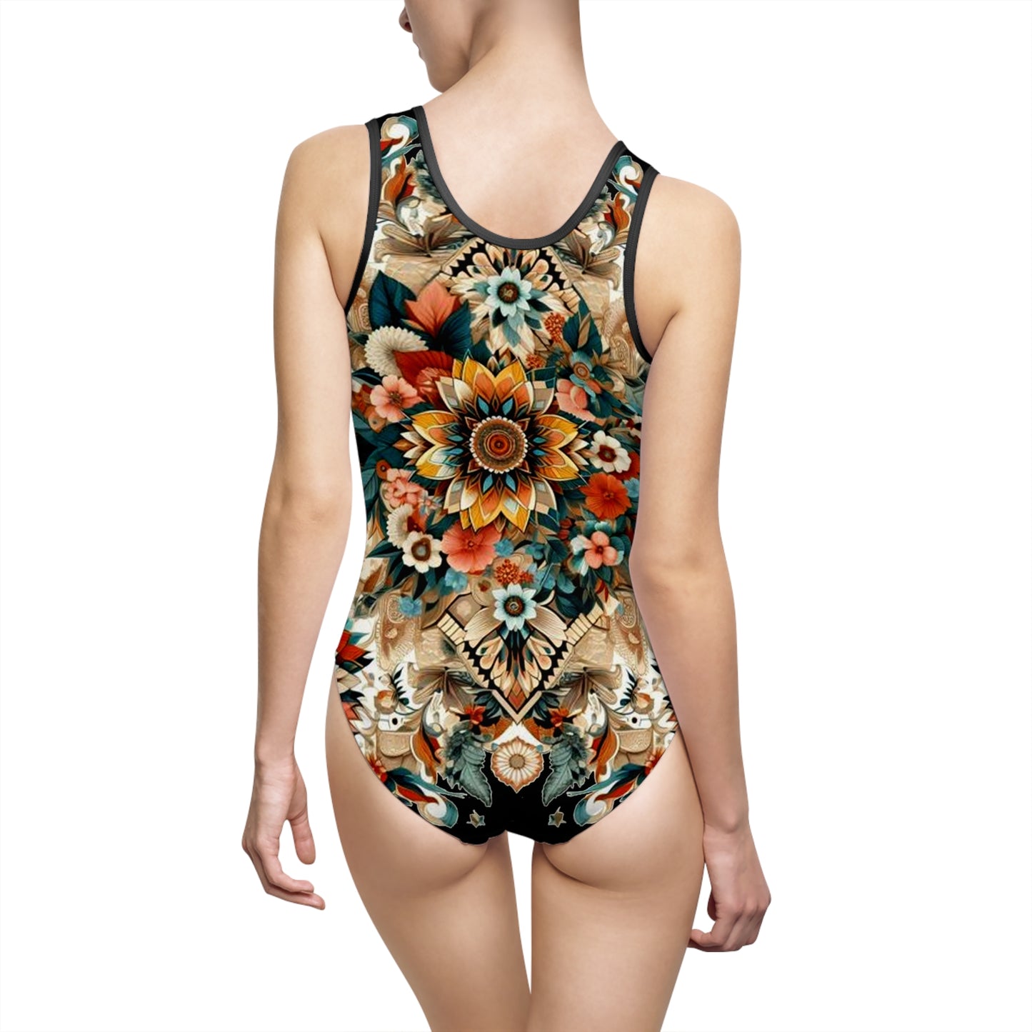 Juicy Clams Classic One-Piece Swimsuit (H066)