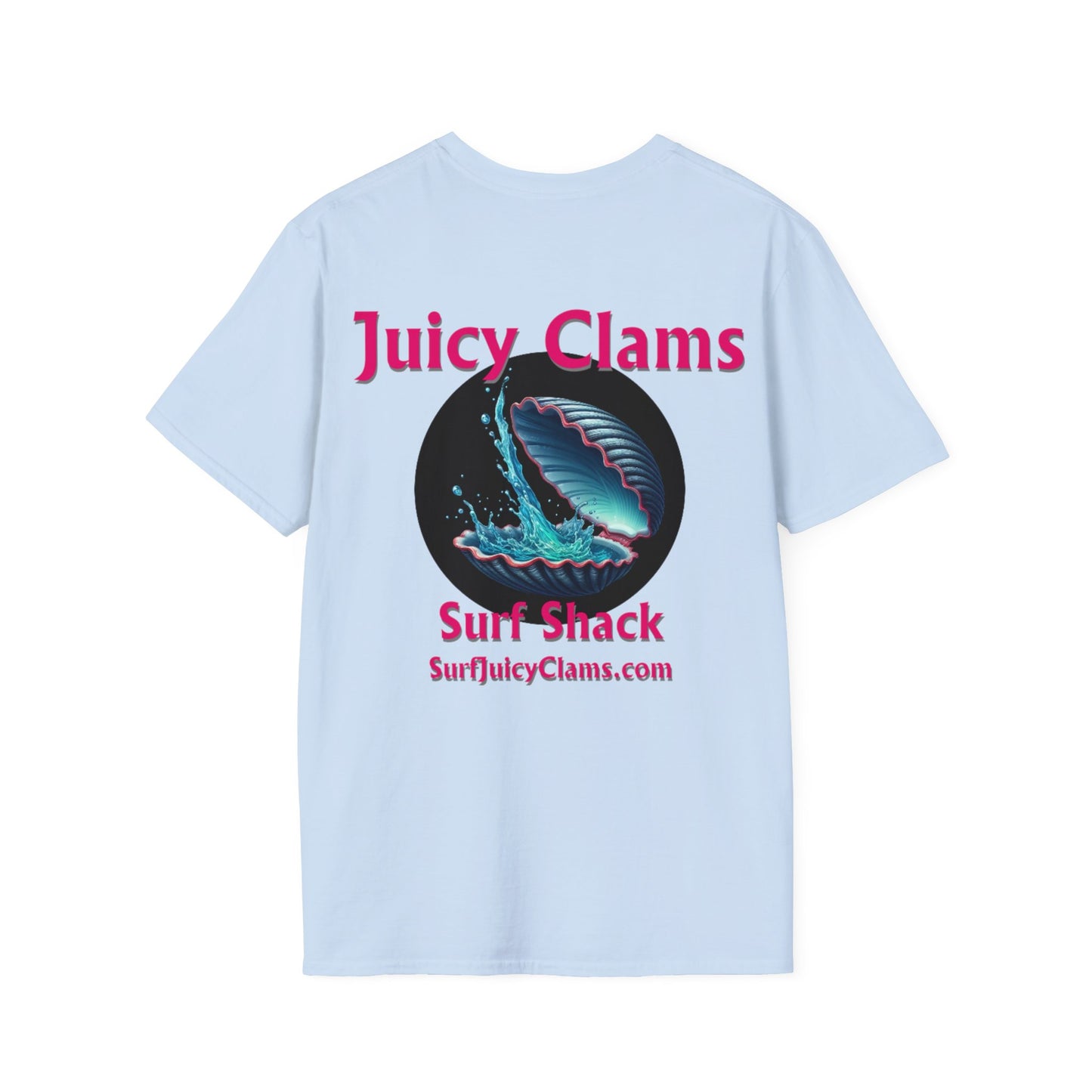 Juicy Clams Unisex Logo T-Shirt (L010)