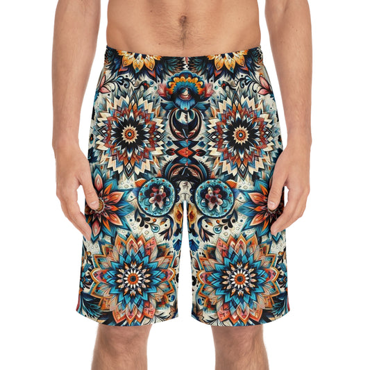 Juicy Clams Men's Board Shorts (H061)