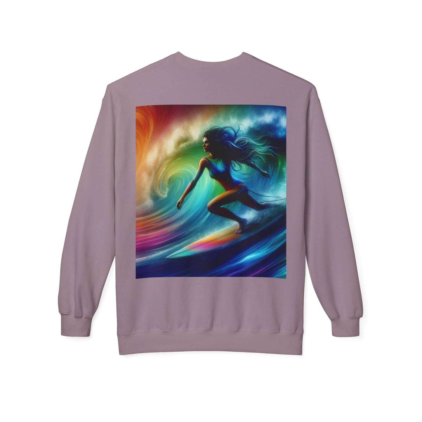 Juicy Clams Unisex Midweight Fleece Crewneck Sweatshirt (D036)