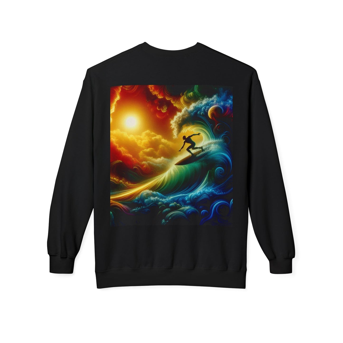 Juicy Clams Unisex Midweight Fleece Crewneck Sweatshirt (D013)