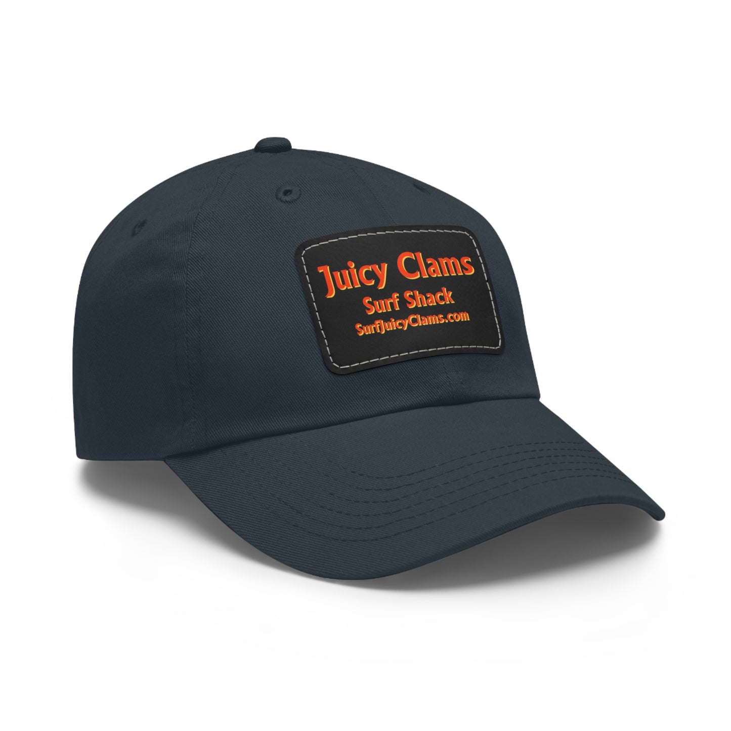 Juicy Clams Ball Cap with Black Patch