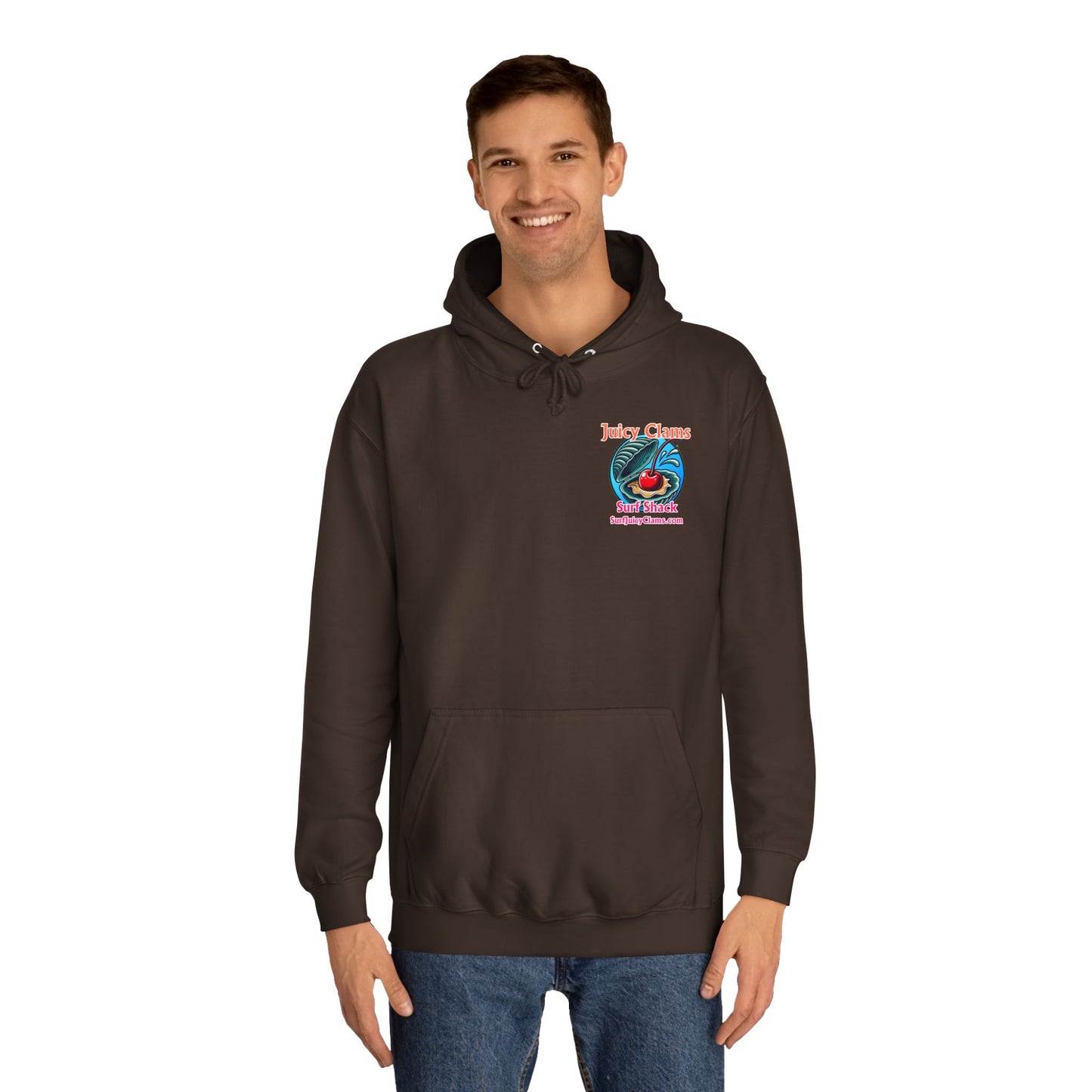 Juicy Clams Unisex College Hoodie (A003)