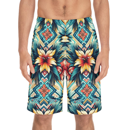 Juicy Clams Men's Board Shorts (1166)