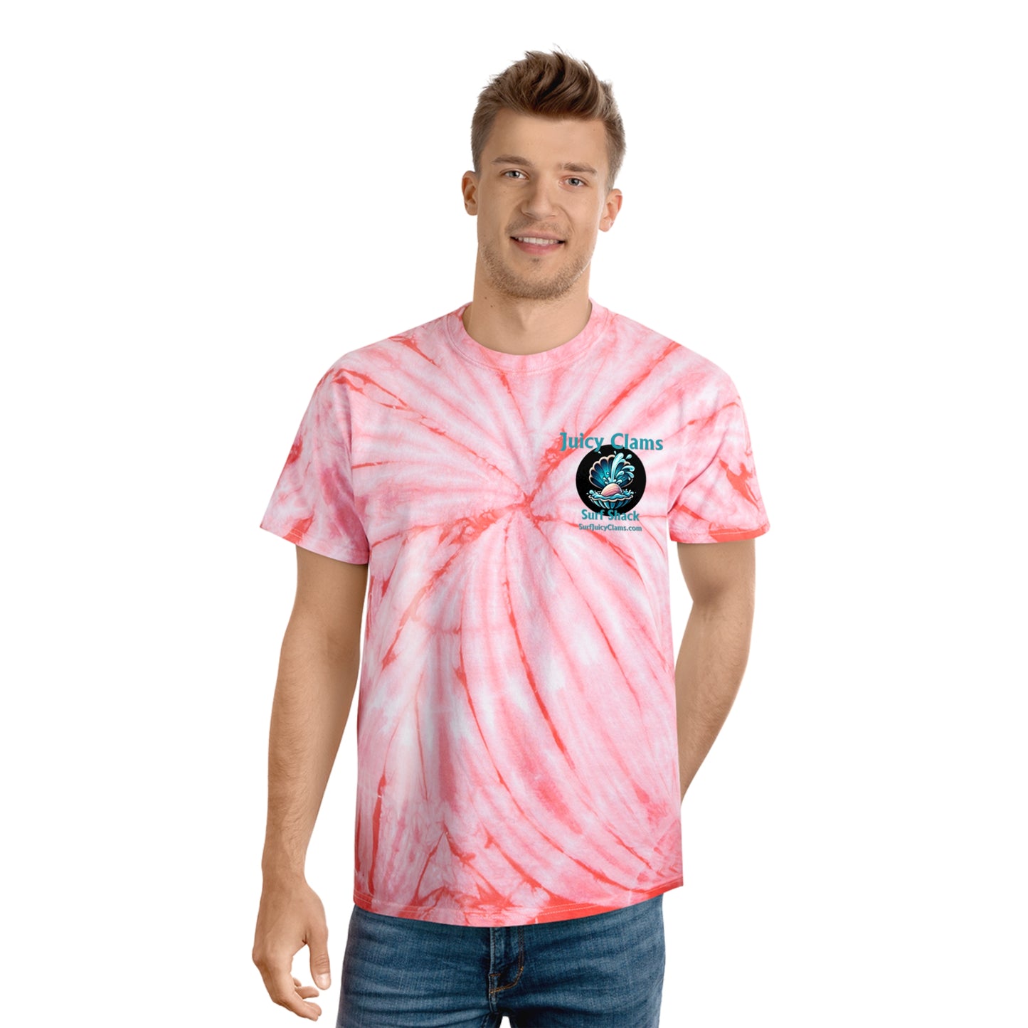 Juicy Clams Tie-Dye Cyclone Tee (L004)