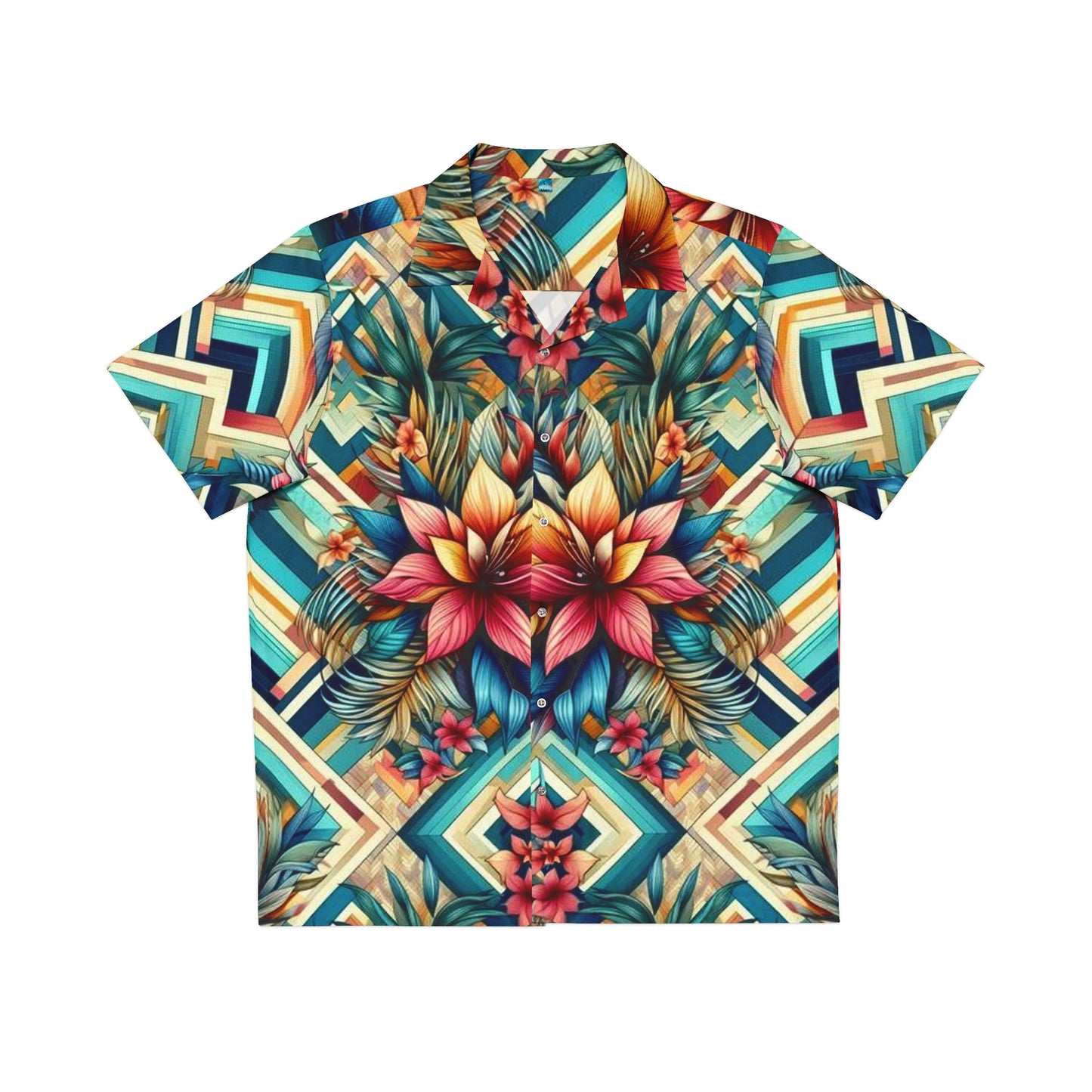 Juicy Clams Men's Hawaiian Shirt (1016)