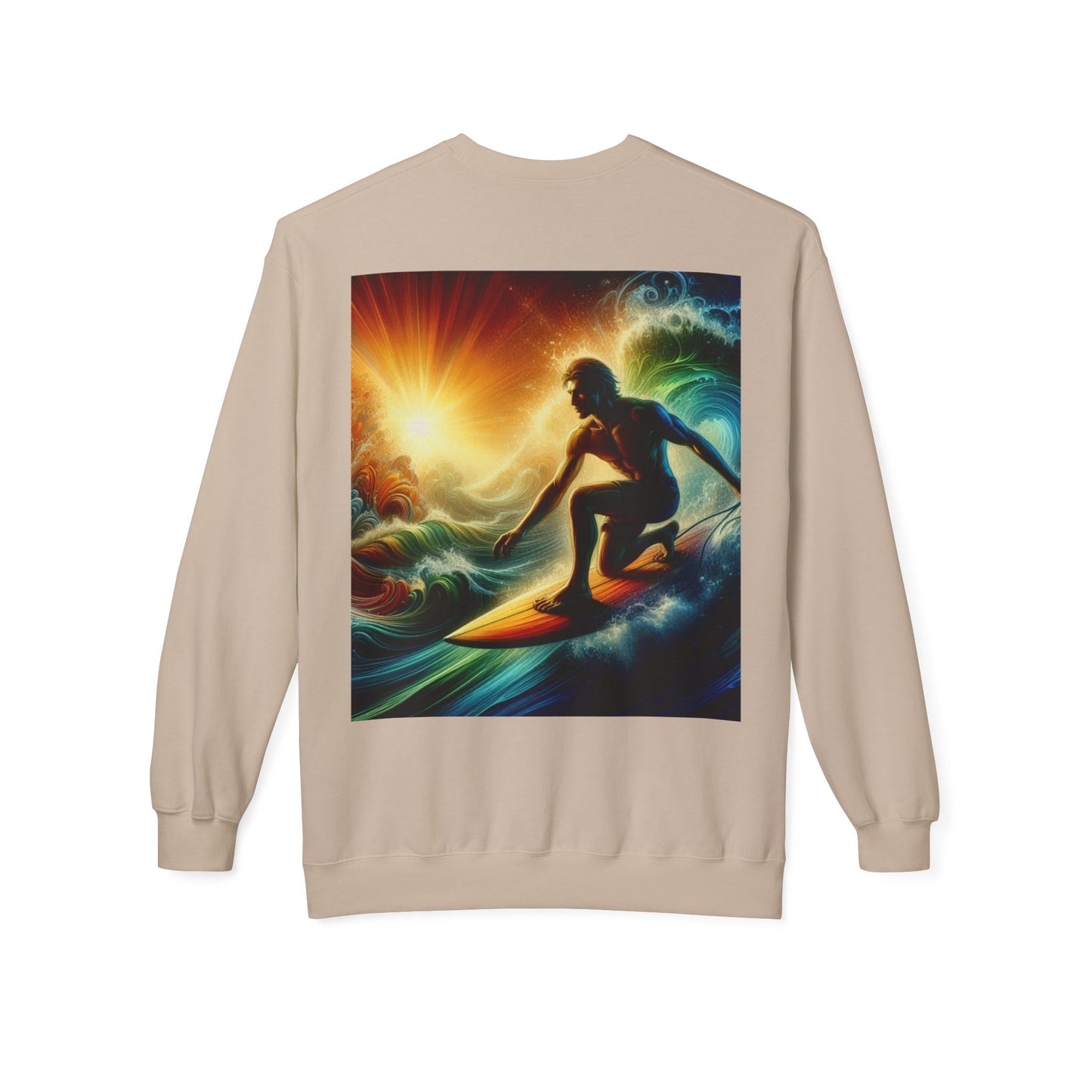 Juicy Clams Unisex Midweight Fleece Crewneck Sweatshirt (D045)