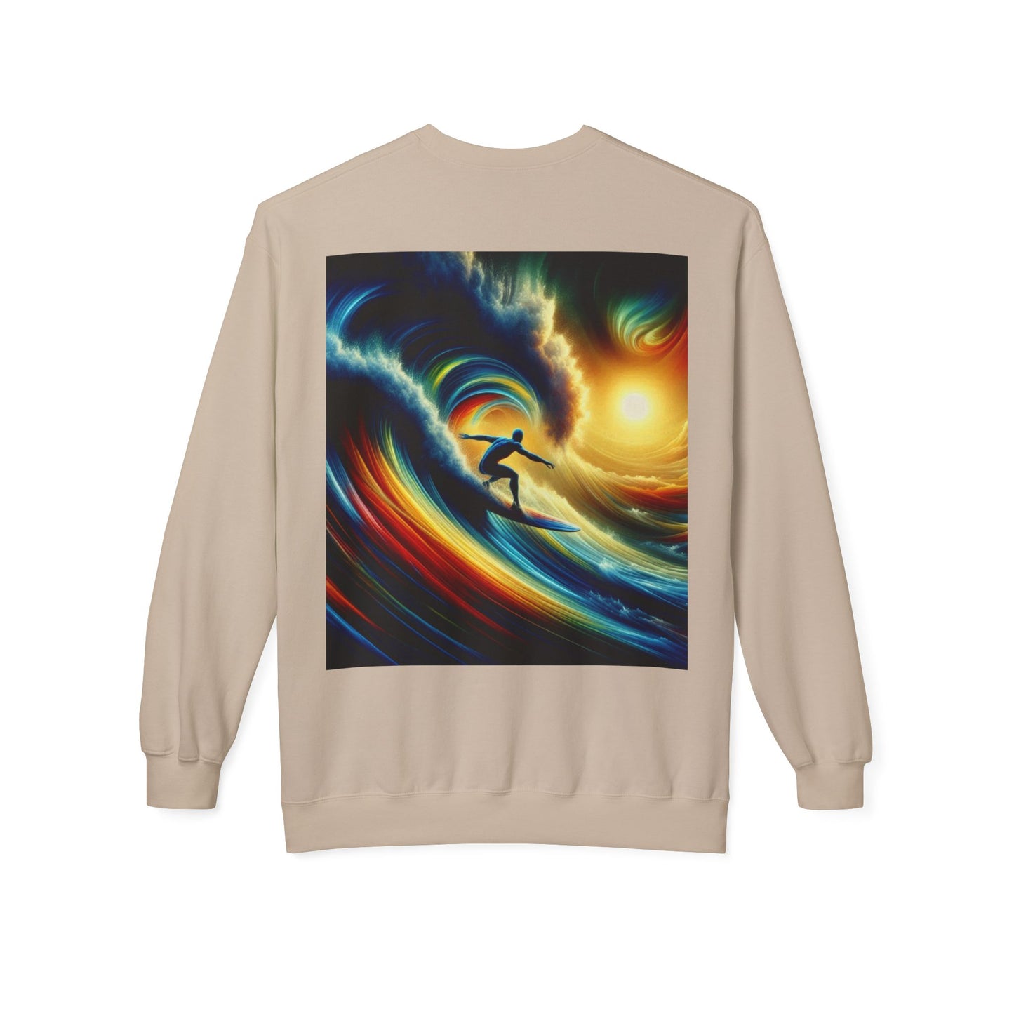 Juicy Clams Unisex Midweight Fleece Crewneck Sweatshirt (D023)