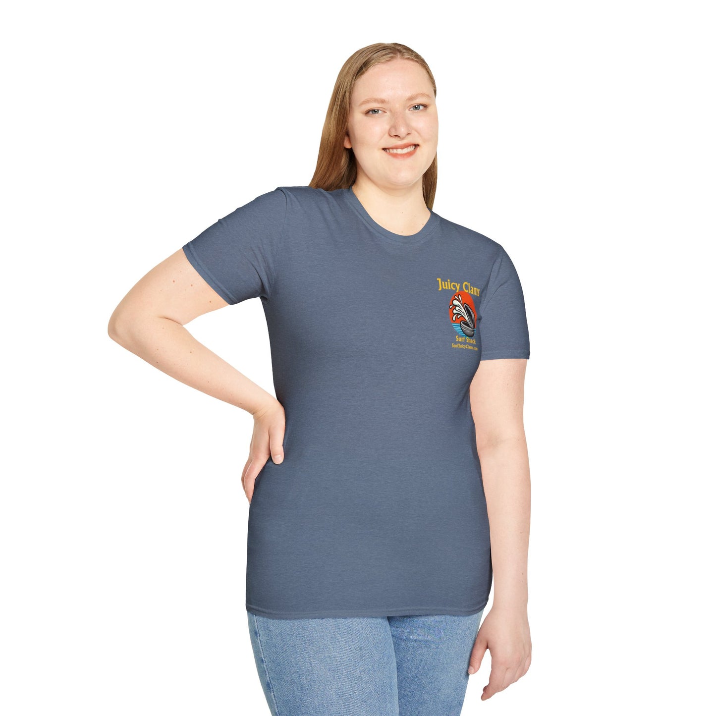 Juicy Clams Unisex Logo T-Shirt (L005)