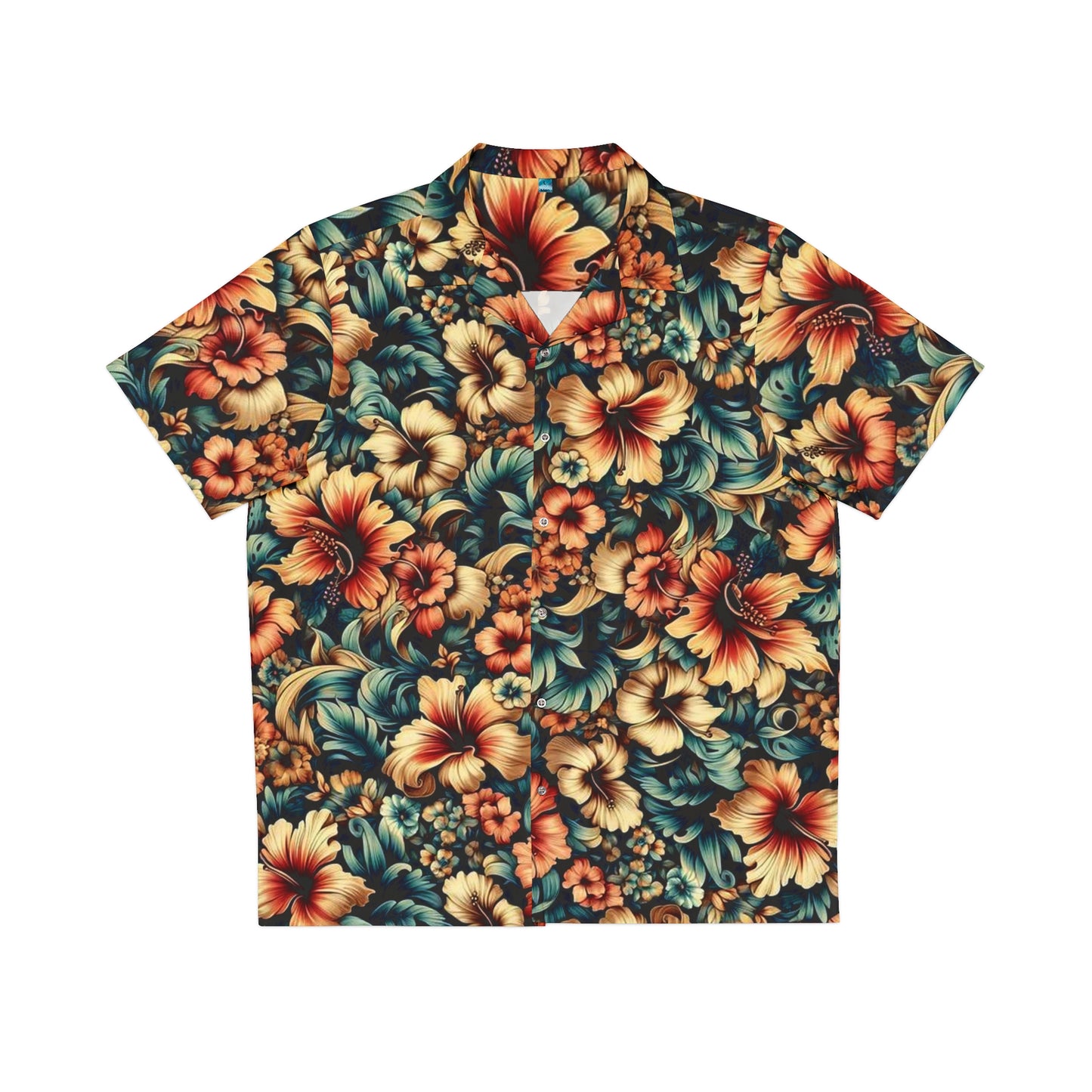 Juicy Clams Men's Hawaiian Shirt (H082)