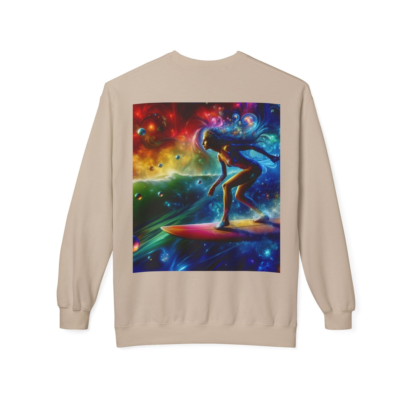 Juicy Clams Unisex Midweight Fleece Crewneck Sweatshirt (D007)