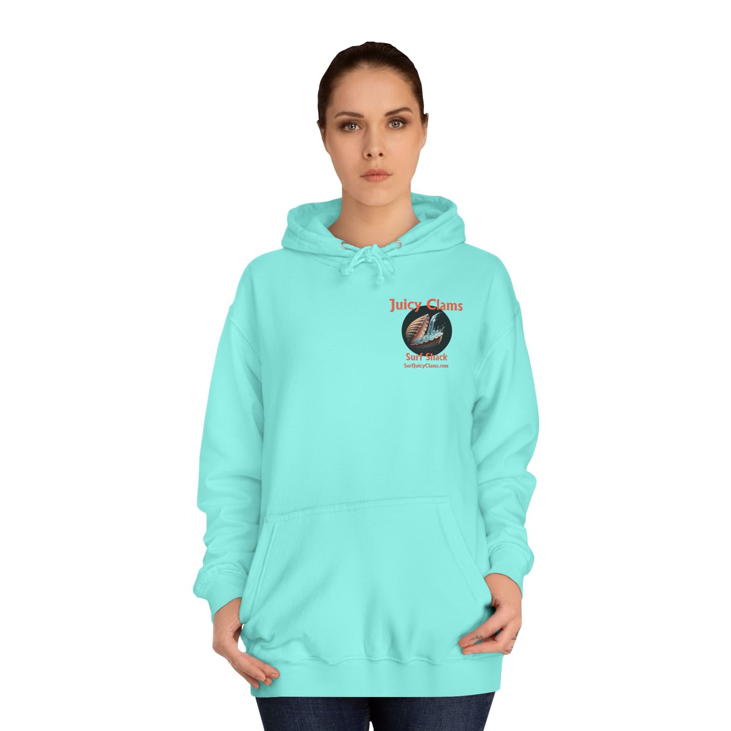 Juicy Clams Unisex College Hoodie (L007)