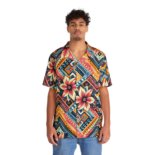 Juicy Clams Men's Hawaiian Shirt (1004)