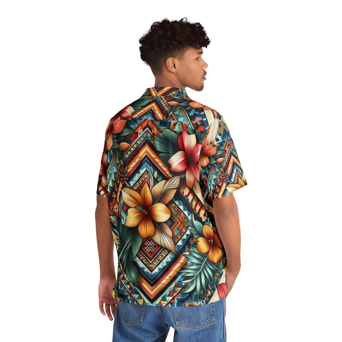 Juicy Clams Men's Hawaiian Shirt (1149)