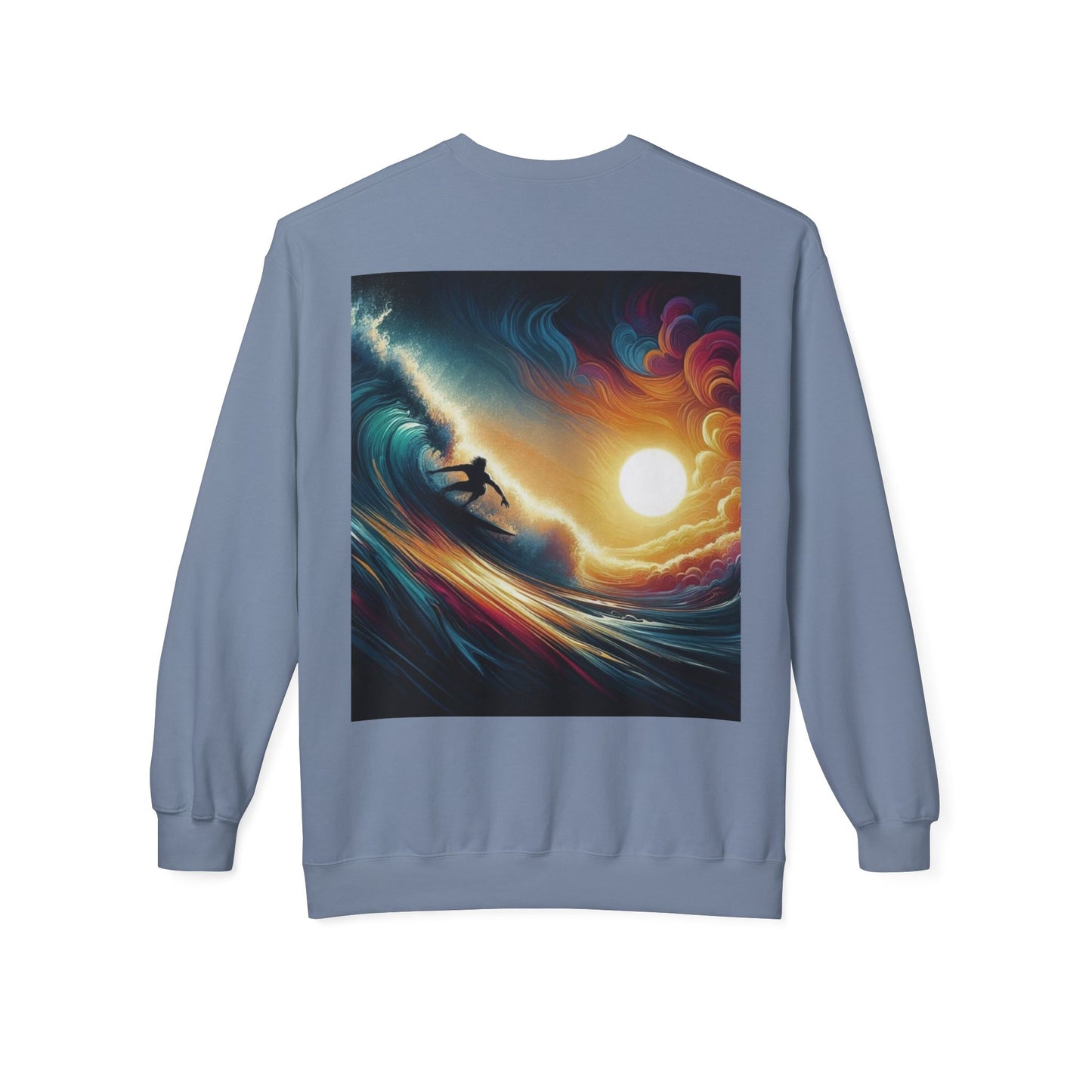 Juicy Clams Unisex Midweight Fleece Crewneck Sweatshirt (V037)