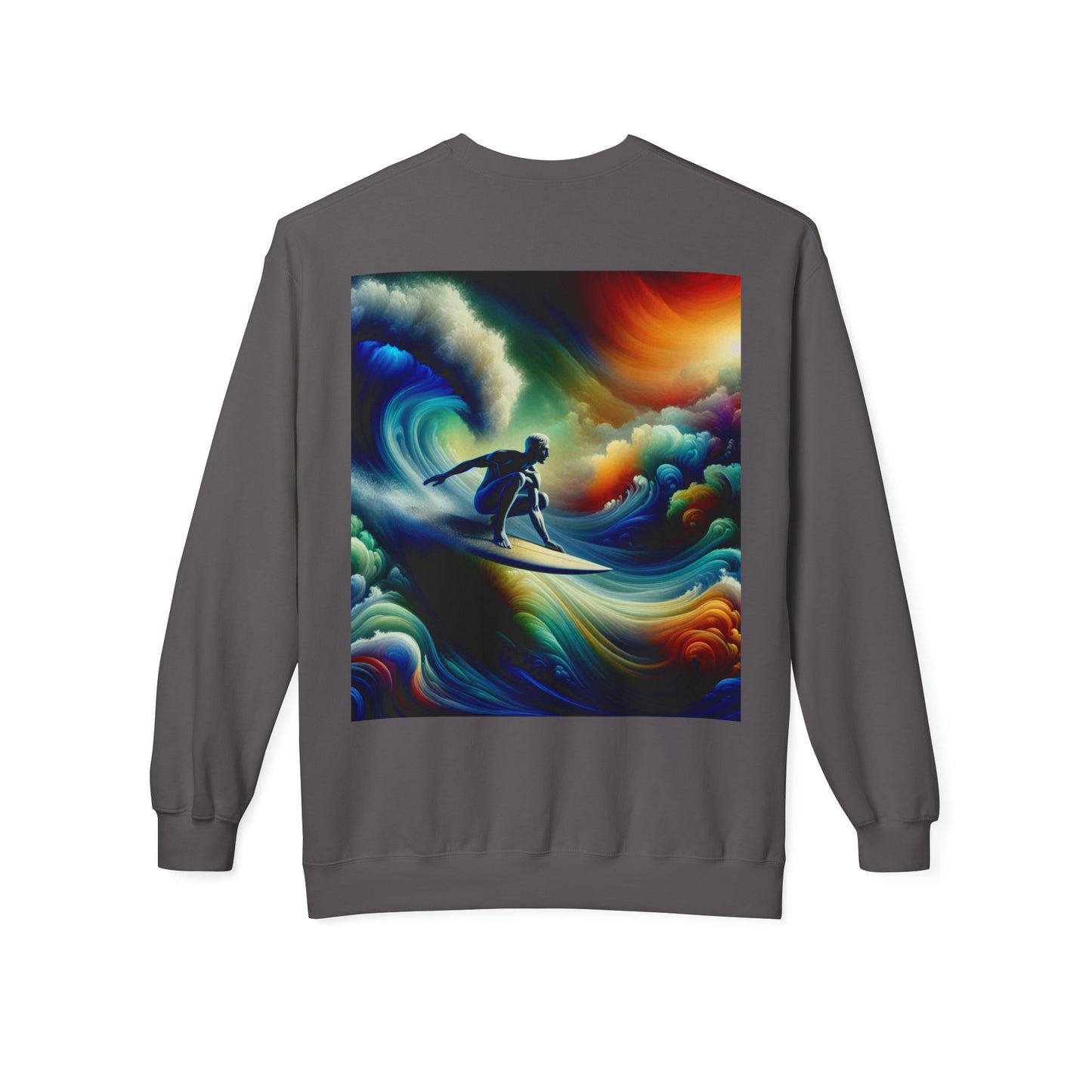 Juicy Clams Unisex Midweight Fleece Crewneck Sweatshirt (D048)