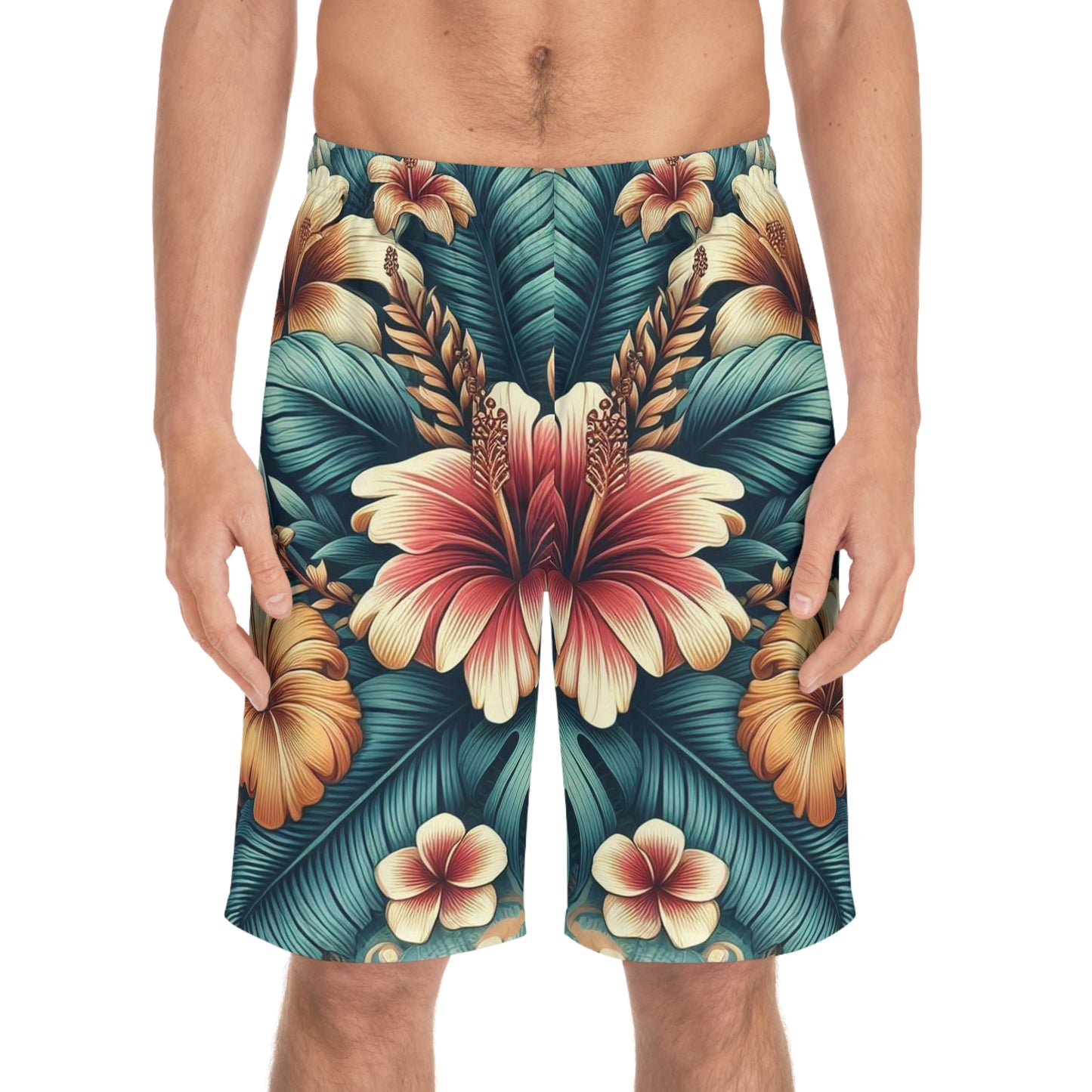 Juicy Clams Men's Board Shorts (1093)