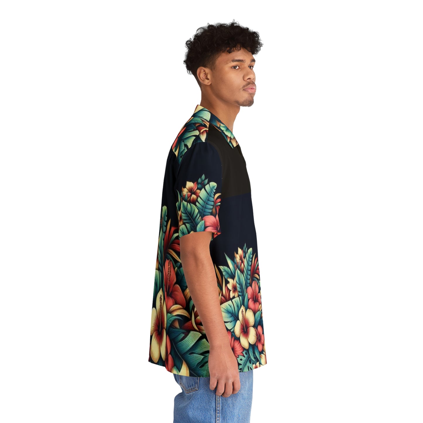 Juicy Clams Men's Hawaiian Shirt (1088)