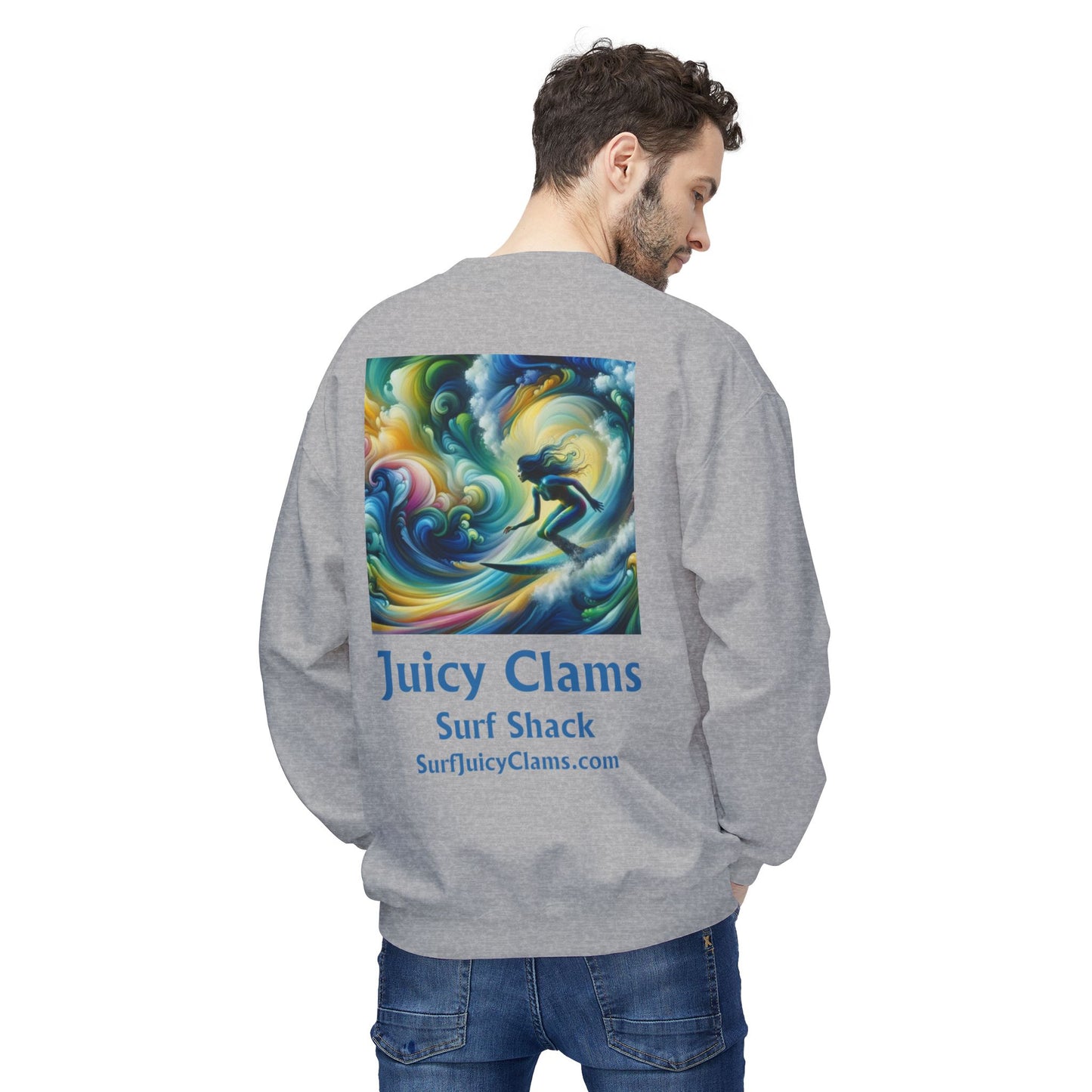 Juicy Clams Unisex Midweight Sweatshirt (A202)