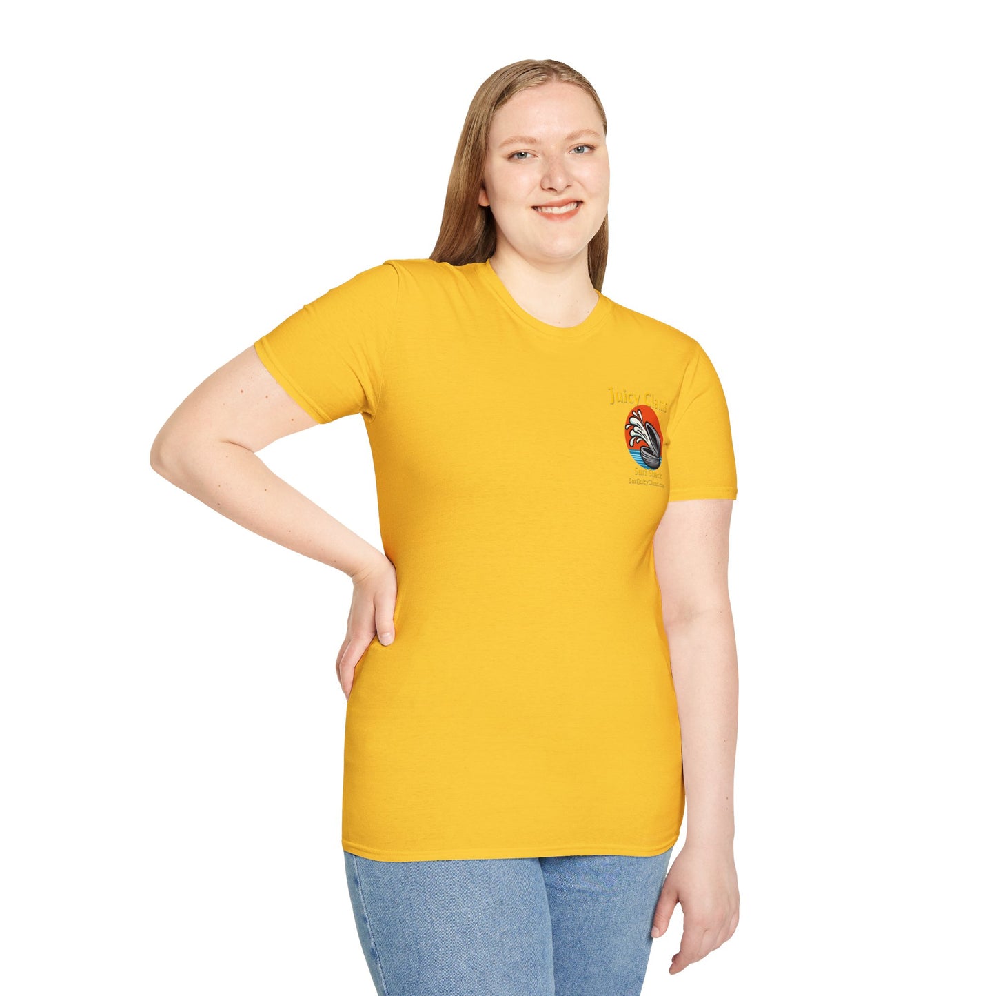 Juicy Clams Unisex Logo T-Shirt (L005)