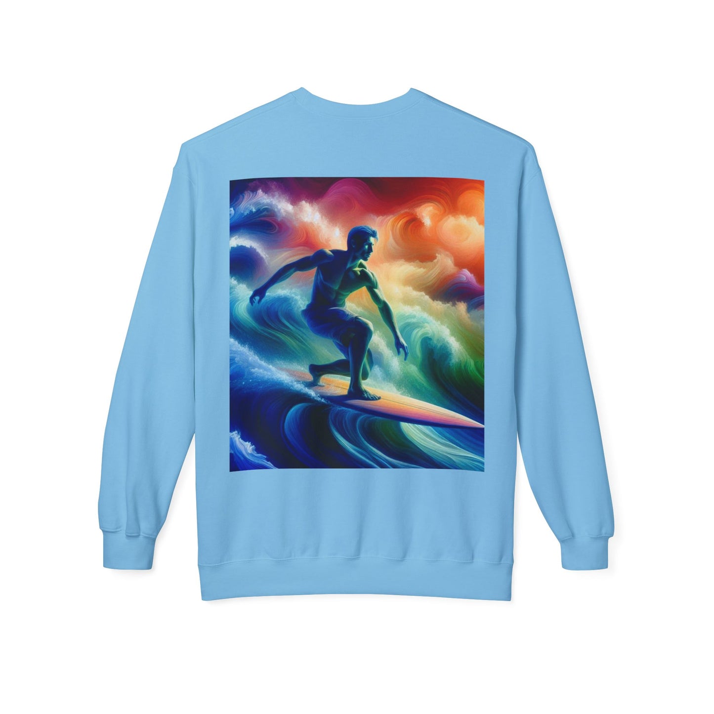 Juicy Clams Unisex Midweight Fleece Crewneck Sweatshirt (D015)