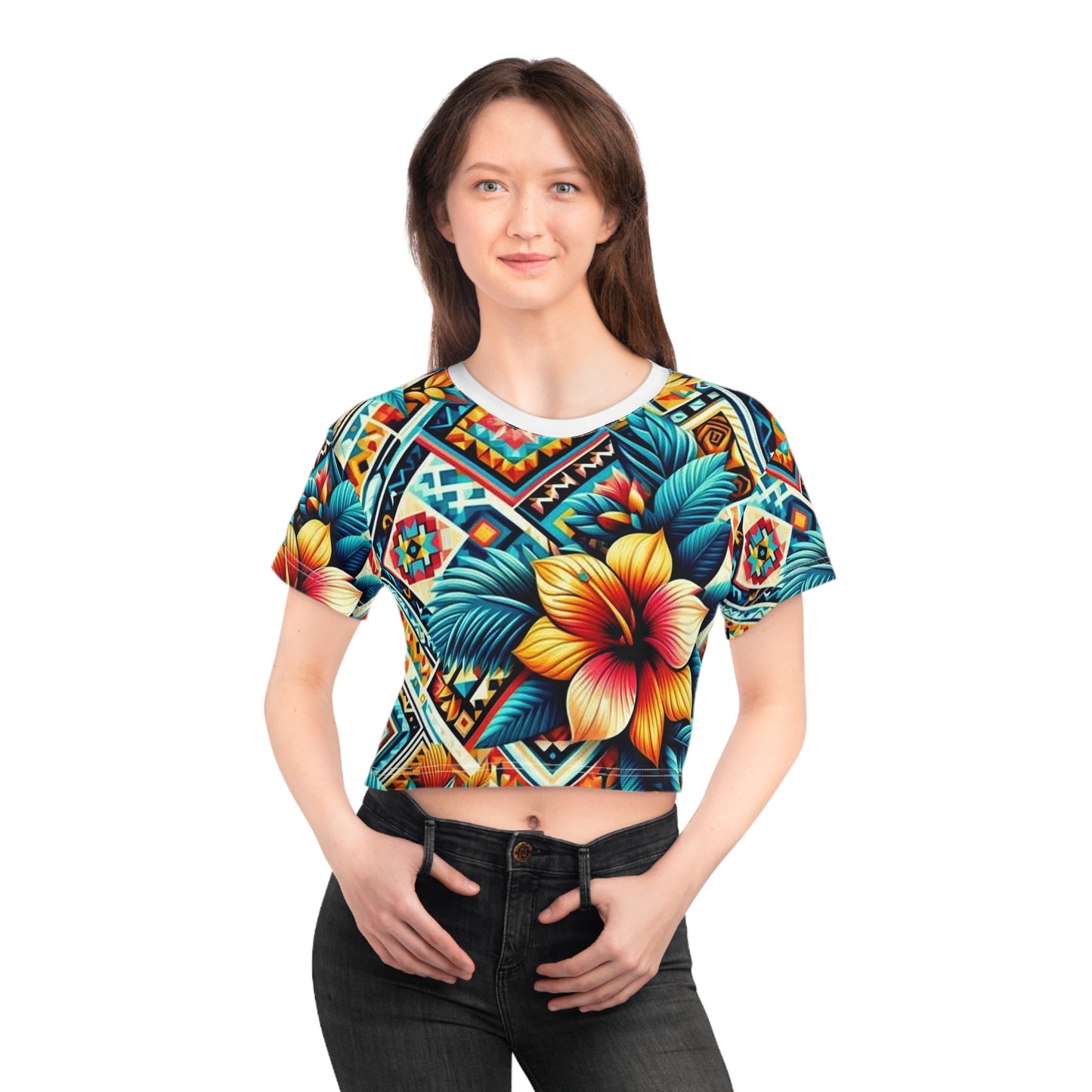 Juicy Clams Crop Top Tee (H007)