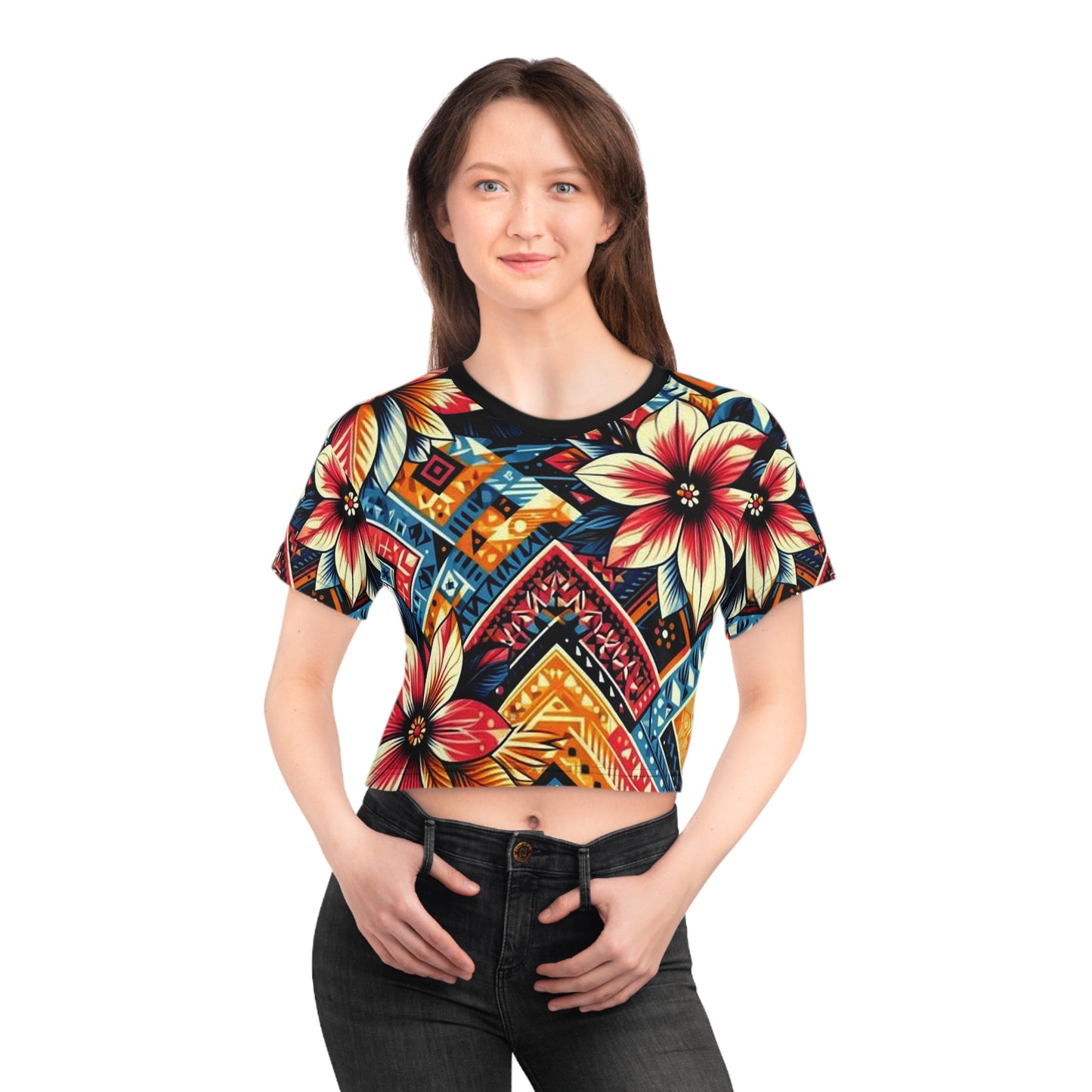 Juicy Clams Crop Top Tee (H004)