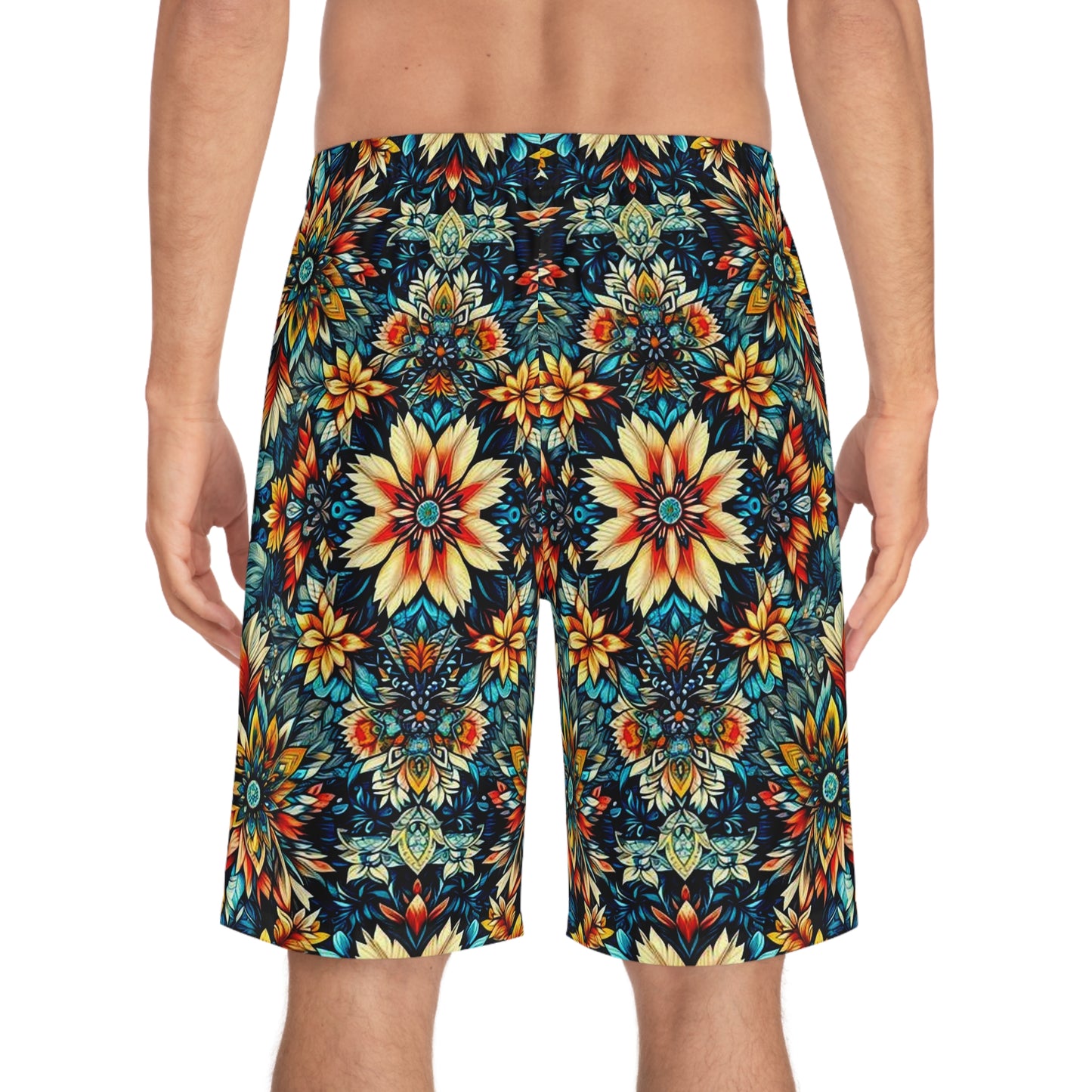 Juicy Clams Men's Board Shorts (H005)