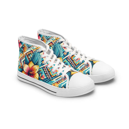 Juicy Clams Women's High Top Sneakers (1007)