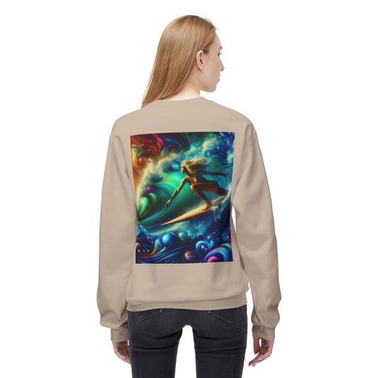 Juicy Clams Unisex Midweight Fleece Crewneck Sweatshirt (D010)