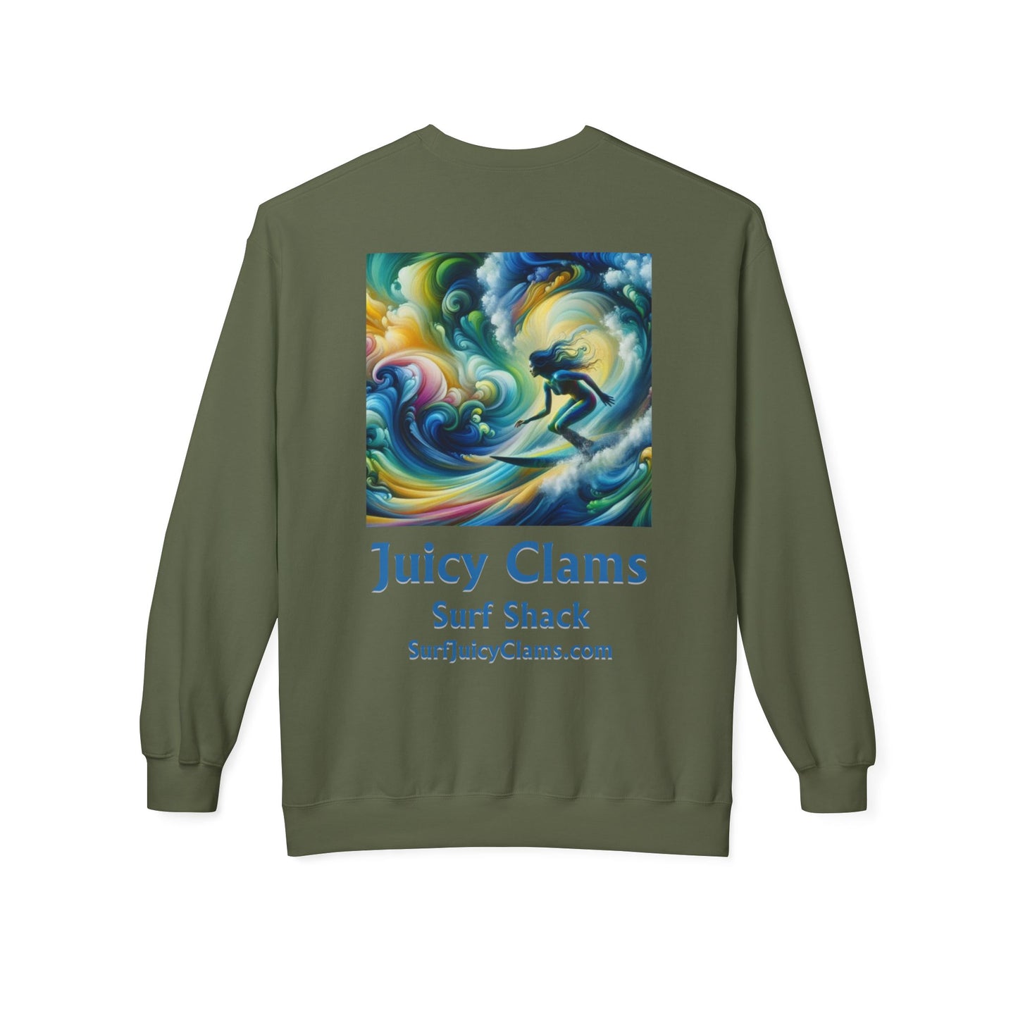 Juicy Clams Unisex Midweight Sweatshirt (A202)