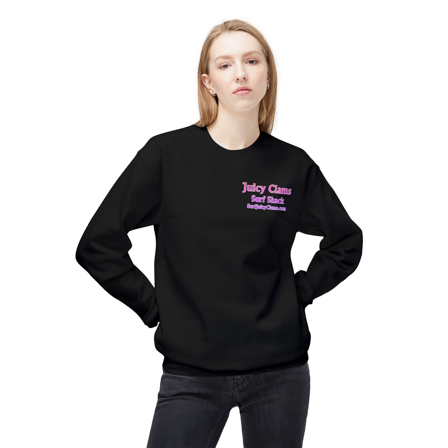 Juicy Clams Unisex Midweight Sweatshirt (V045)