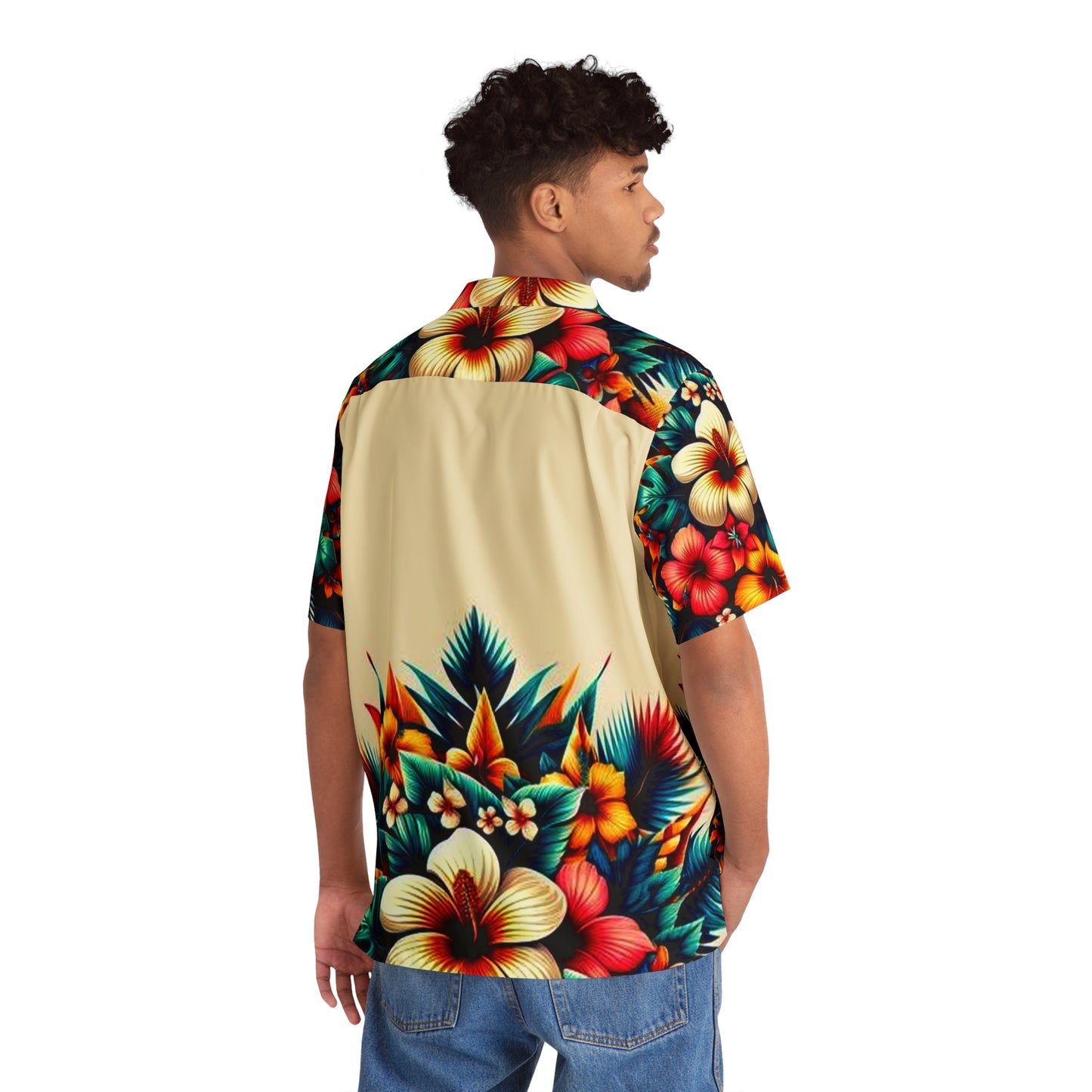 Juicy Clams Men's Hawaiian Shirt (1011)