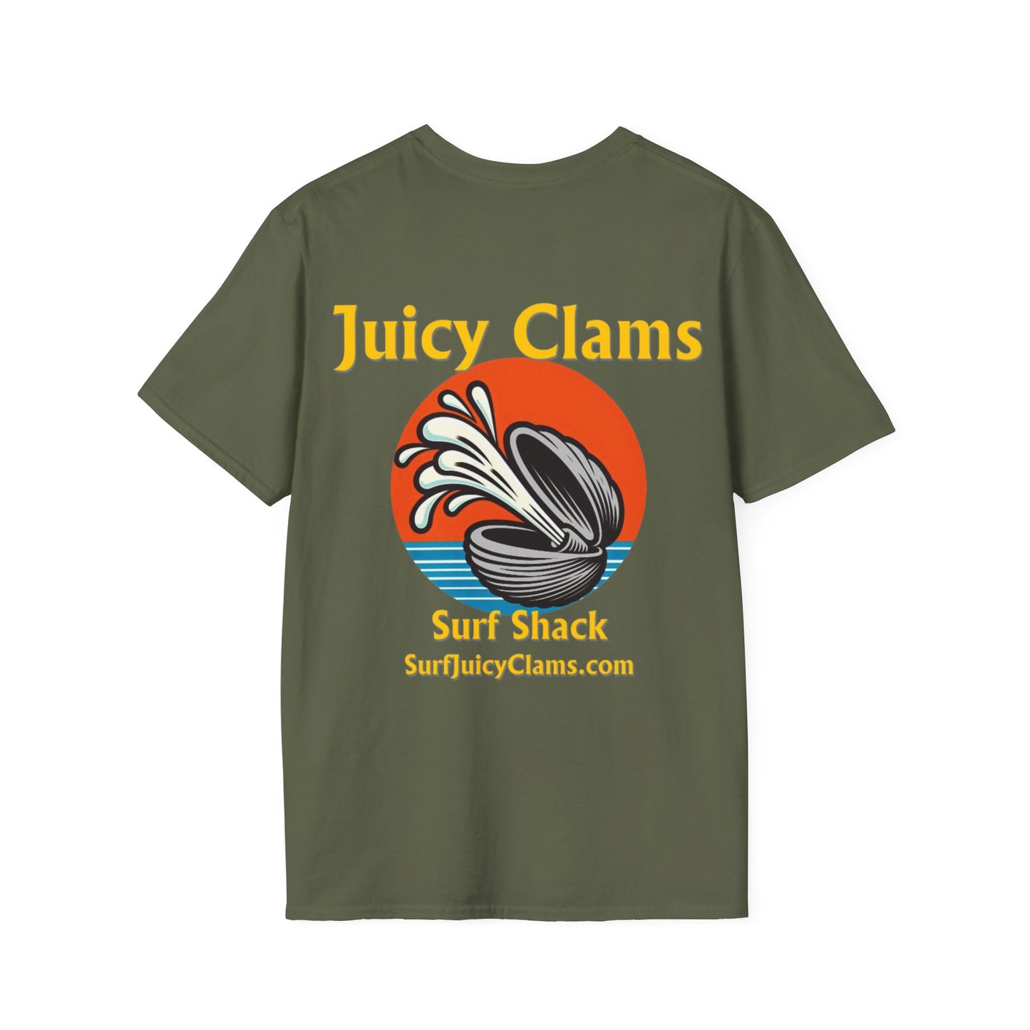 Juicy Clams Unisex Logo T-Shirt (L005)