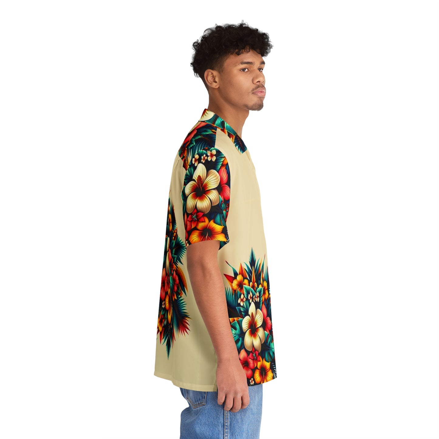Juicy Clams Men's Hawaiian Shirt (H011)