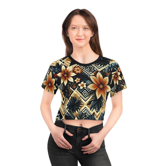 Juicy Clams Crop Top Tee (H119)