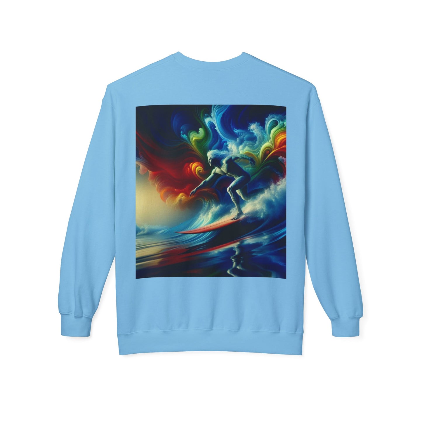 Juicy Clams Unisex Midweight Fleece Crewneck Sweatshirt (D041)