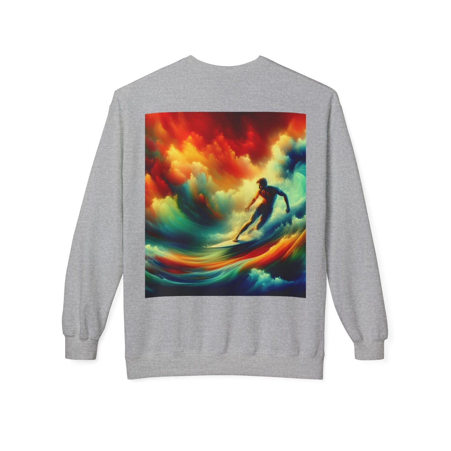 Juicy Clams Unisex Midweight Fleece Crewneck Sweatshirt (D031)