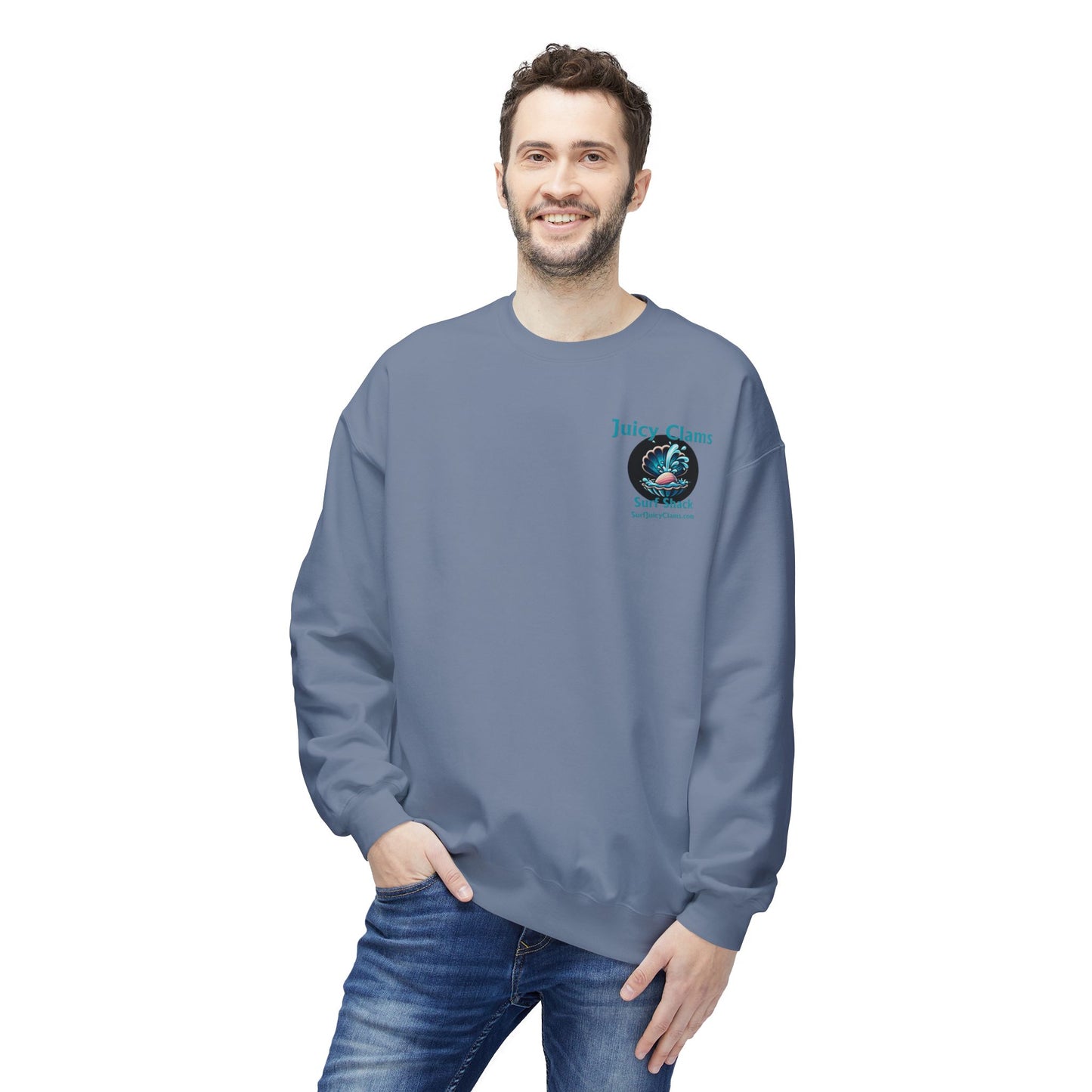 Juicy Clams Unisex Midweight Sweatshirt (A004)