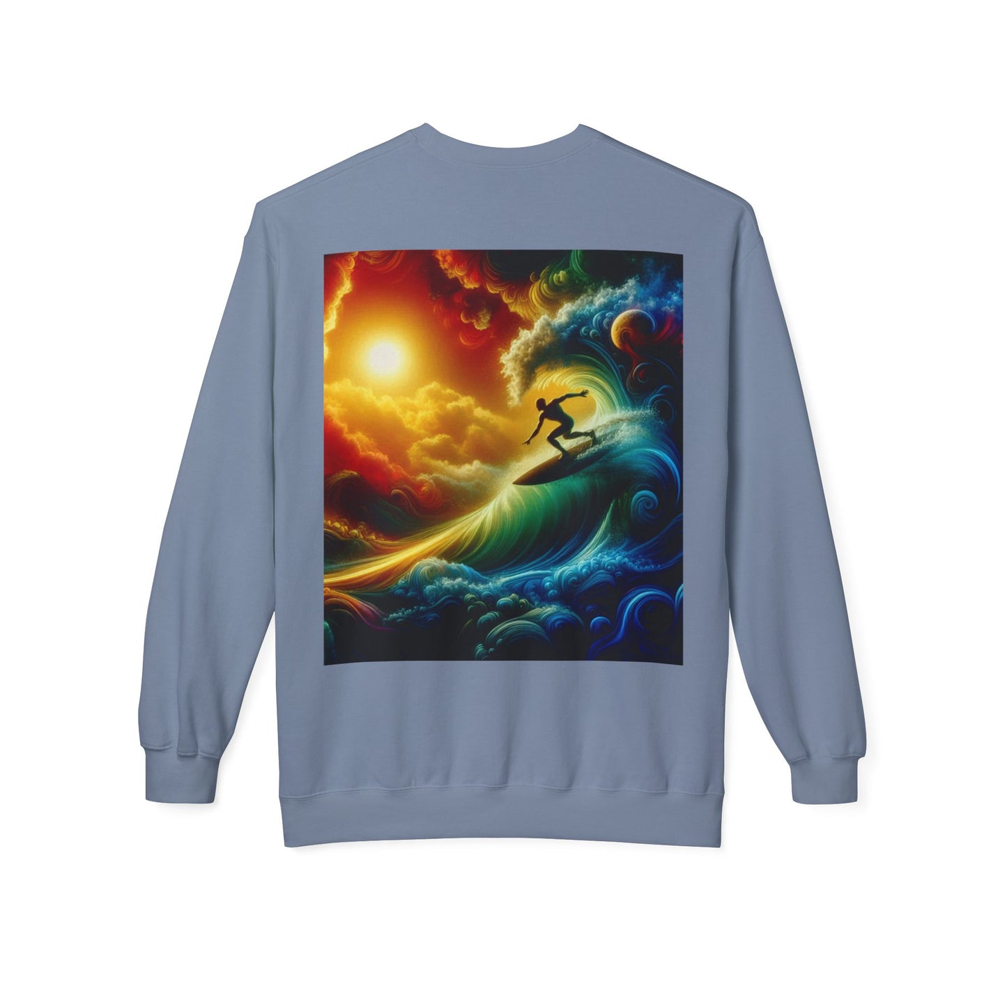 Juicy Clams Unisex Midweight Fleece Crewneck Sweatshirt (D013)